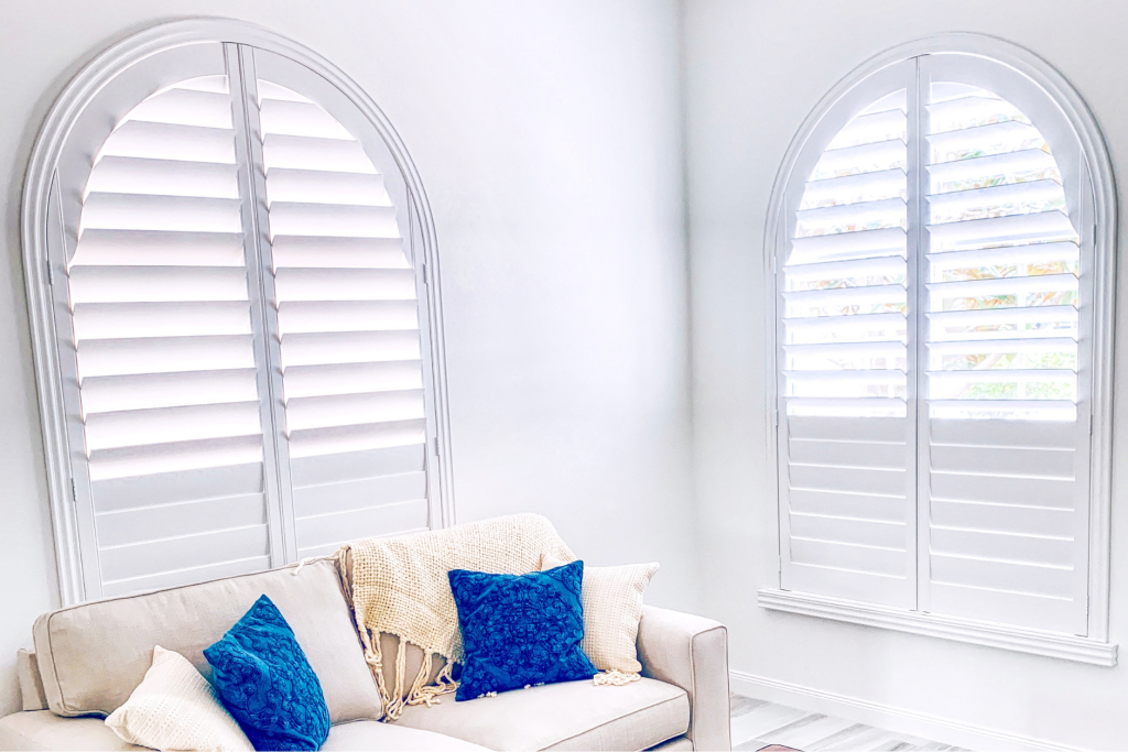 custom shaped shutters