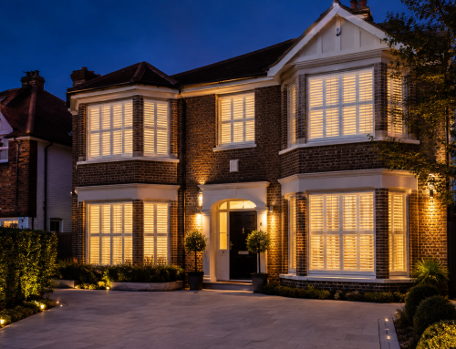Can You See Through Plantation Shutters at Night?